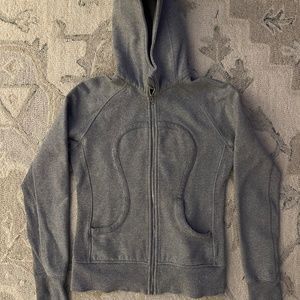 Lululemon Gray Scuba Jacket Size 8